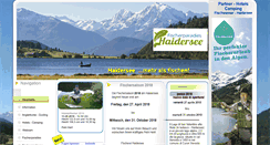 Desktop Screenshot of haidersee.it